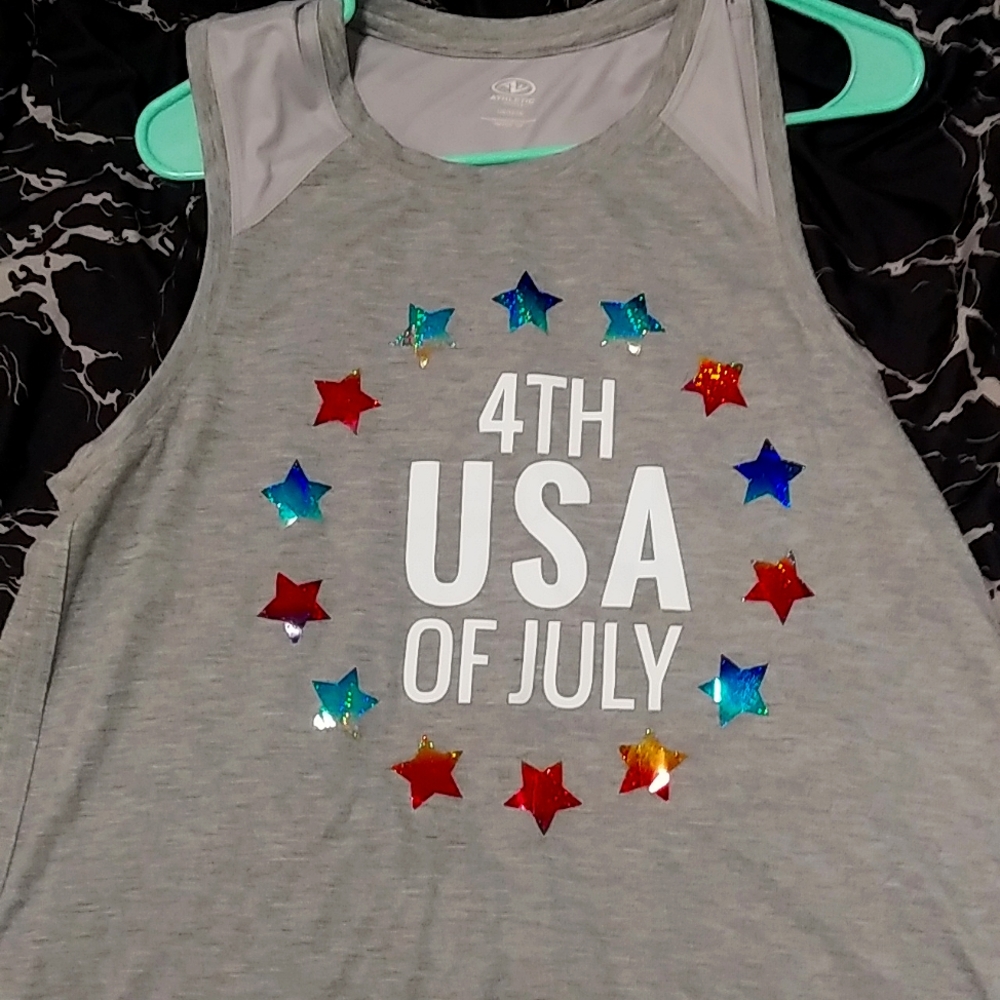 4th of July tank top